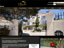Tablet Screenshot of hotelbeausite.net